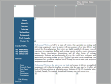 Tablet Screenshot of blog.theprofessionalwriters.com